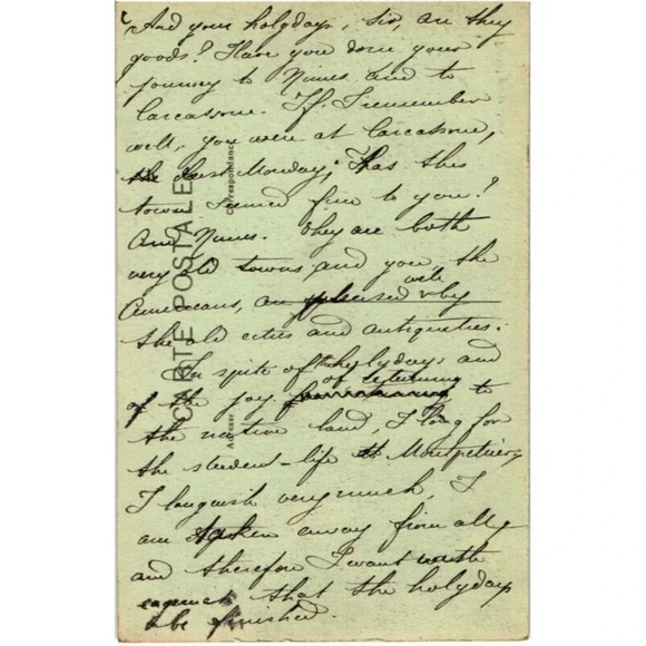 Sites Pittoresques de l'Ardèche Postcard - Picture 2 of 2